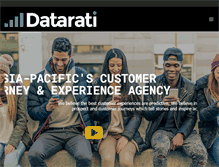 Tablet Screenshot of datarati.com.au